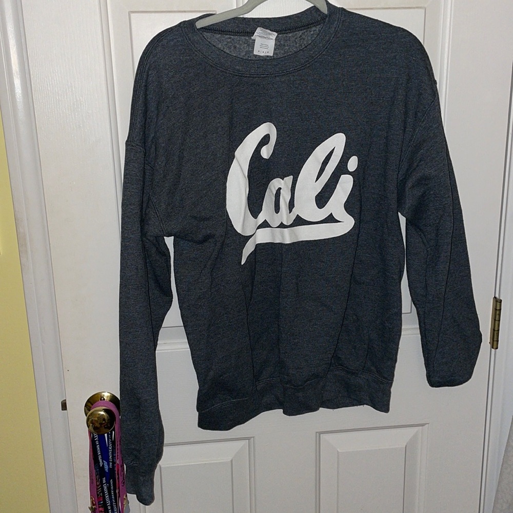 Dark Gray Cali Sweatshirt